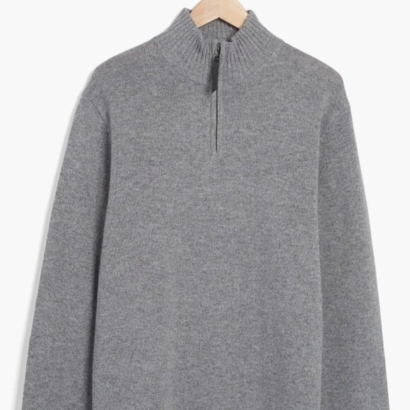 NWT Rodd & Gunn Jack's Bay Quarter Zip Sweater Size Large Color Morello - Picture 5 of 7